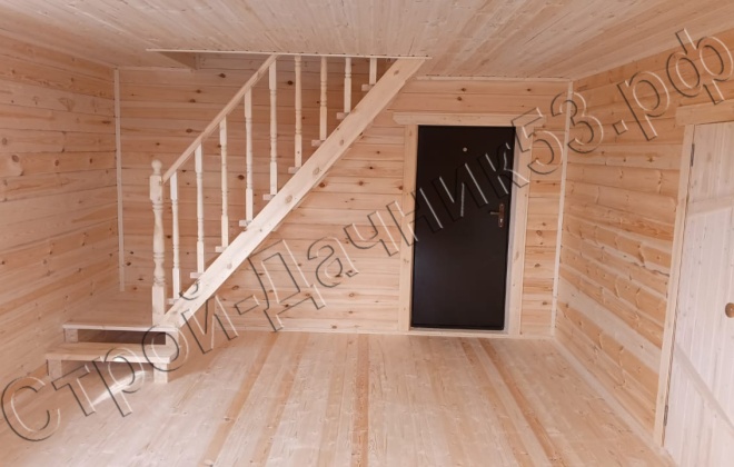 4 Брусовая баня  Б-34, 9х6м, 94,5 М², Рязанская область, Рязанский район, деревня Шелудино-1. (16)